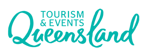 TEQ Tourism & Events Queensland logo Customer Frame